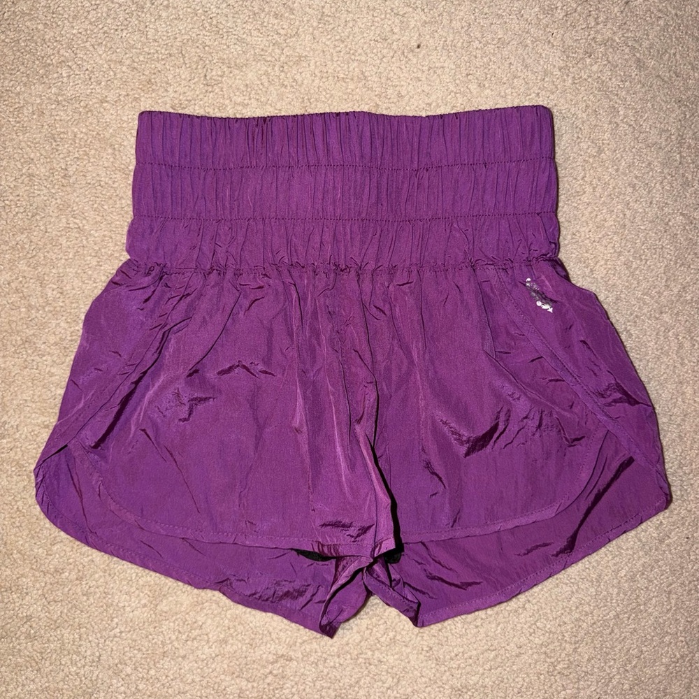 Free People Movement The Way Home Shorts in Love Potion Size XS